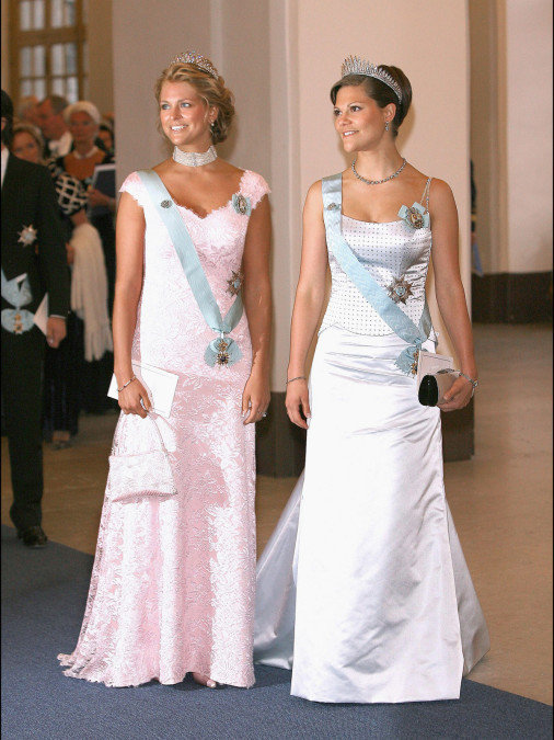 Las princesas de Suecia, Victoria y Magdalena.