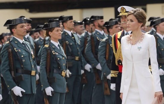 La reina Letizia, en Vitoria.