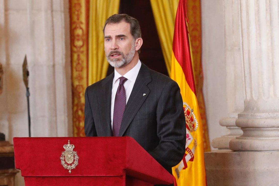 Felipe VI, en la clausura del cuarto centenario de la muerte de Cervantes.