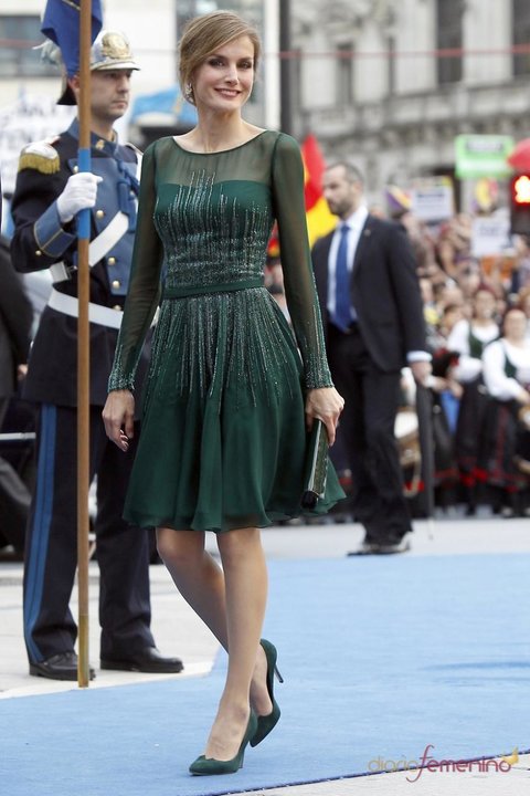 La reina Letizia. 