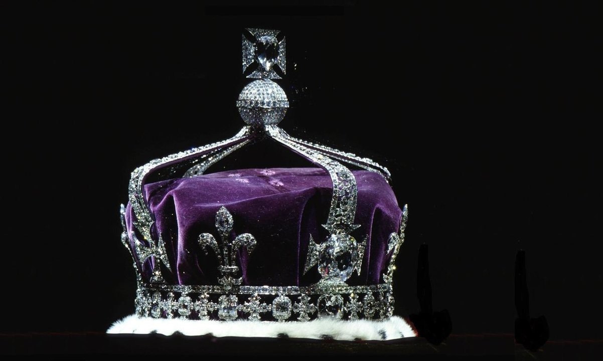 Corona de la reina madre Isabel.