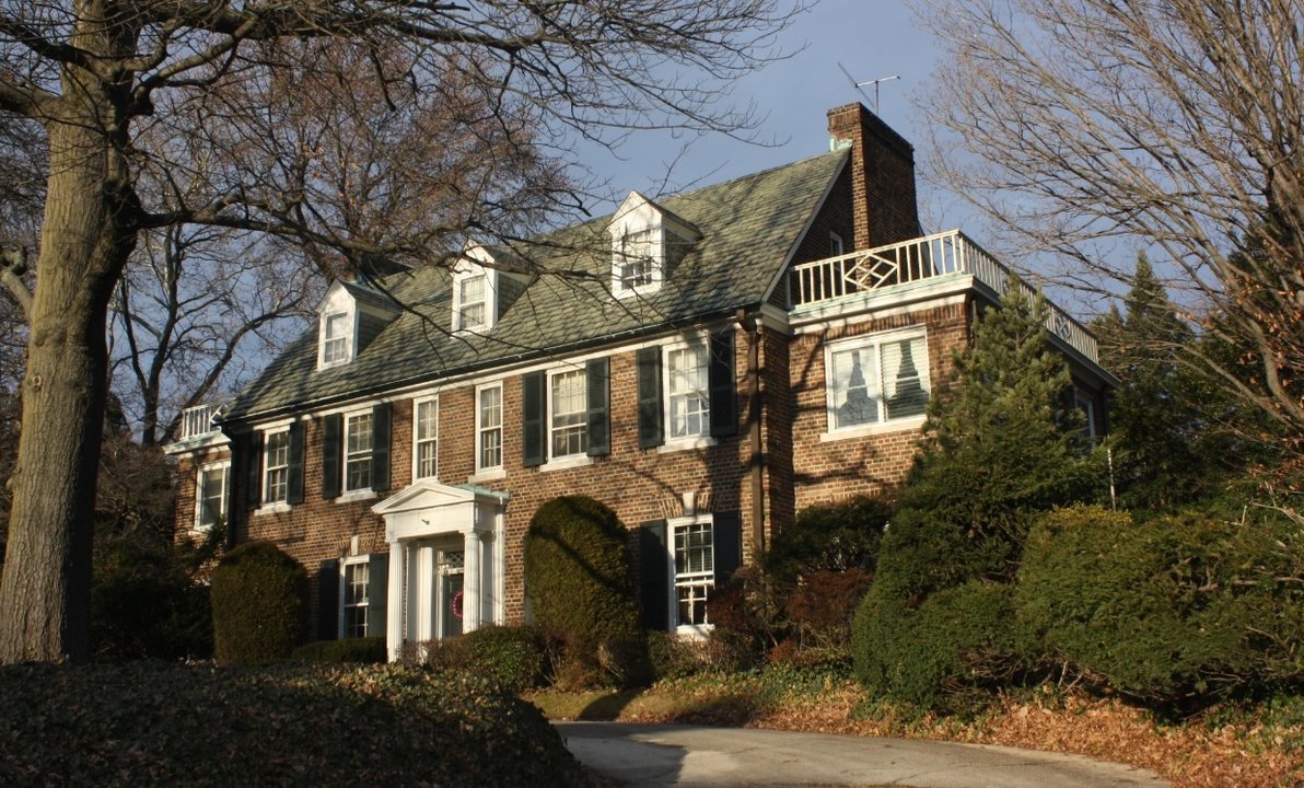 Casa de Grace Kelly en East Falls, Filadelfia (Foto: Shuvaev / Wikipedia).