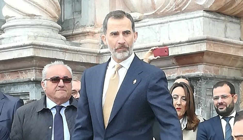 Felipe VI, en Caravaca de la Cruz.