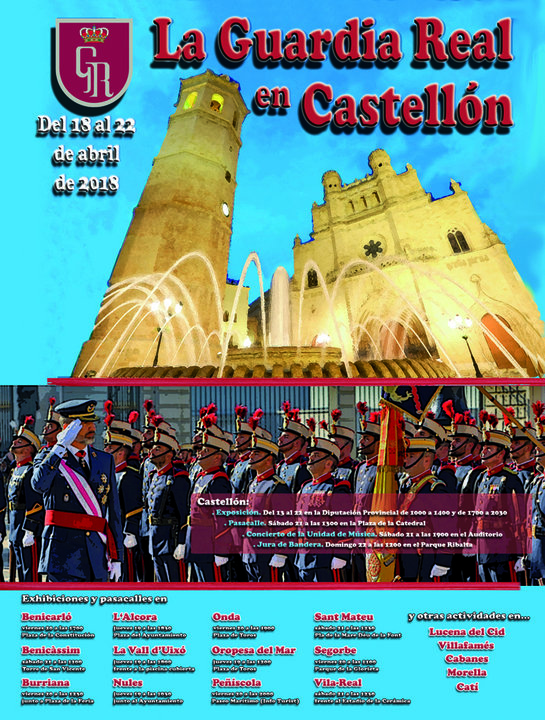 Evento en Castellón de la Guardia Real